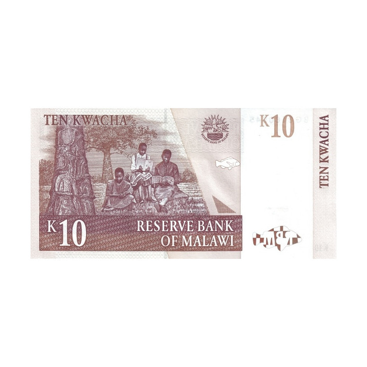 Malawi 10 Kwacha 2004 P-51