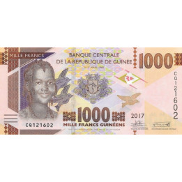 Guinea 1000 Francs 2017 P-48b