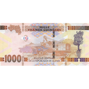 Guinea 1000 Francs 2017 P-48b