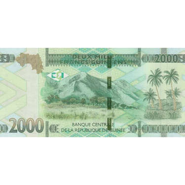 Guinea 2000 Francs 2018 P-new