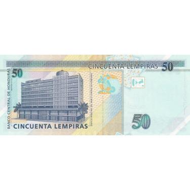 Honduras 50 Lempiras 2014 P-101b