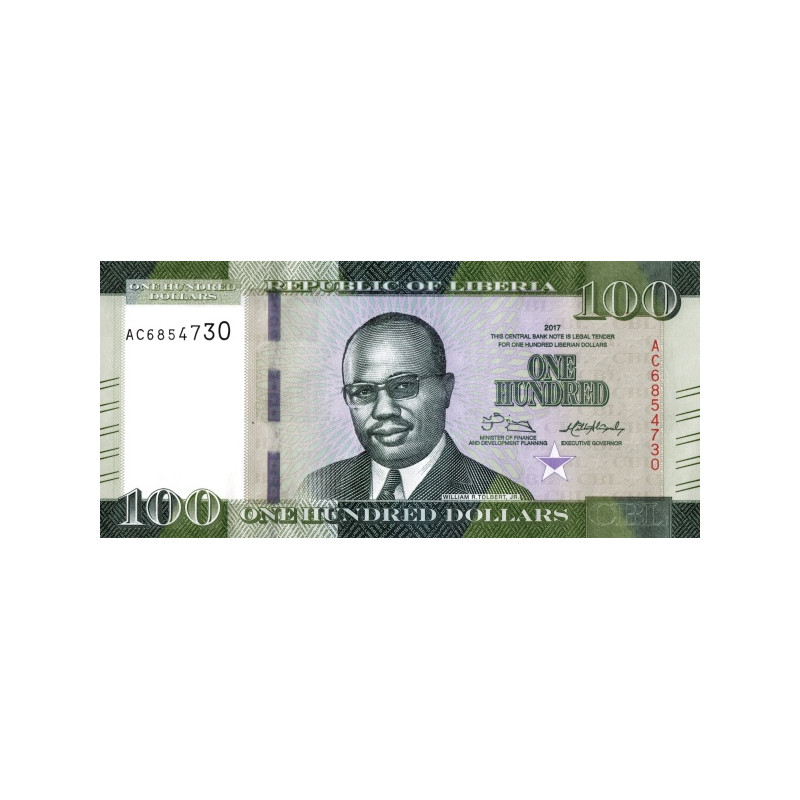 Liberia 100 Dollars 2017 P-35b