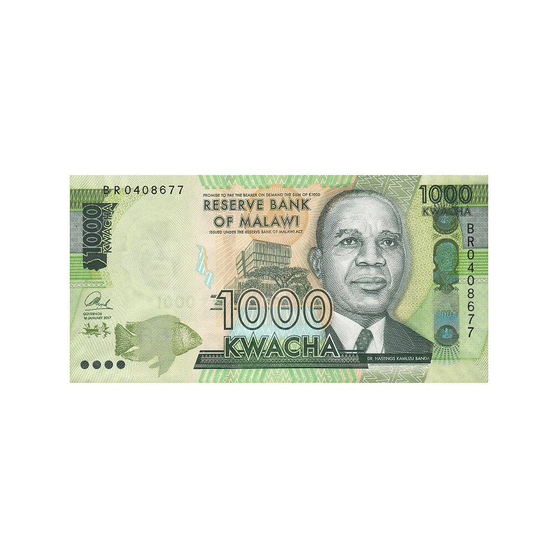 Malawi 1000 Kwacha 2017 P-67c
