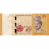Malaysia 20 Ringgit ND 2011 P-54a
