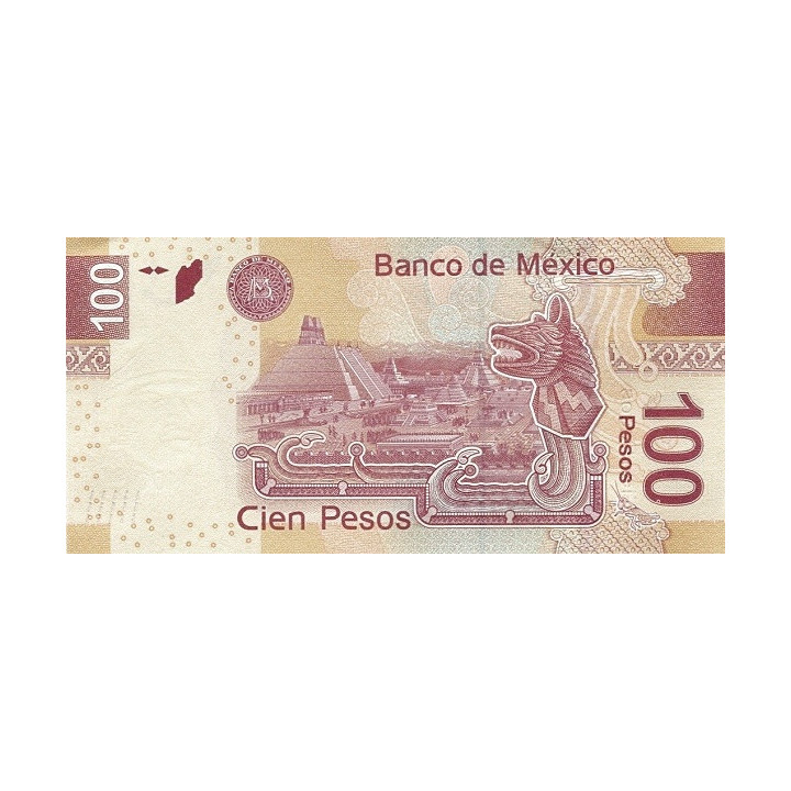 Mexiko 100 Pesos 2012 P-124r