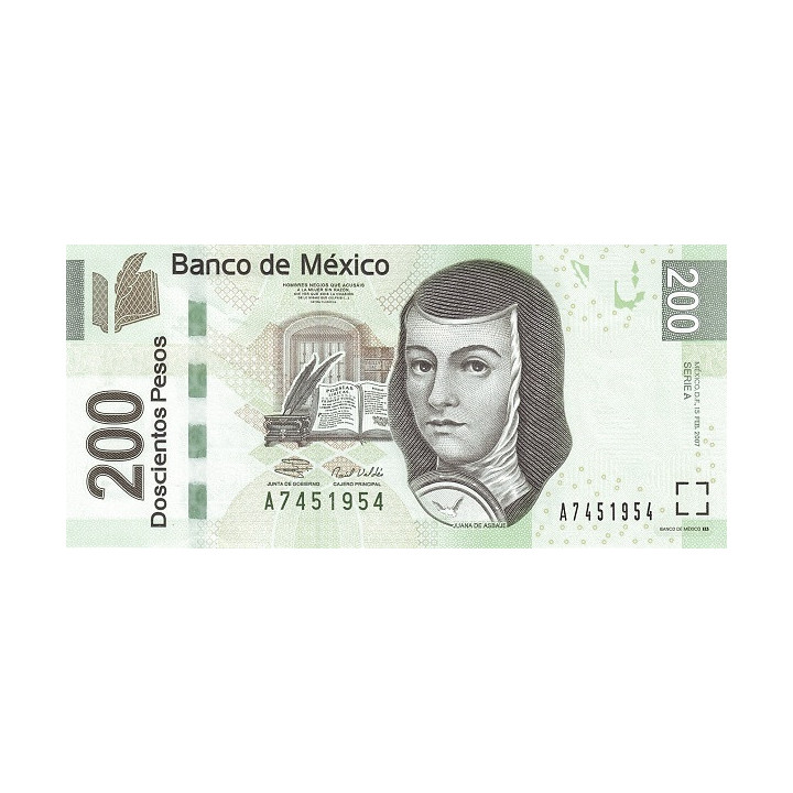 Mexiko 200 Pesos 2007 P-125a