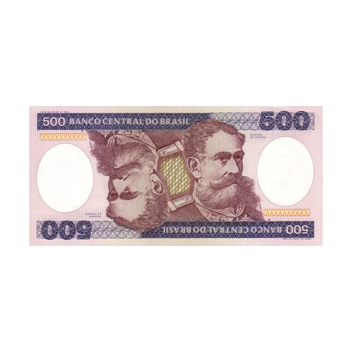 Brasilien 500 Cruzeiros 1985 P-200b