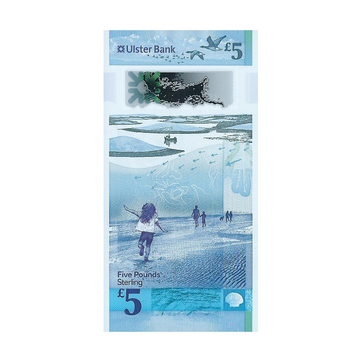 Northern Ireland 5 Pounds Ulster Bank P-new