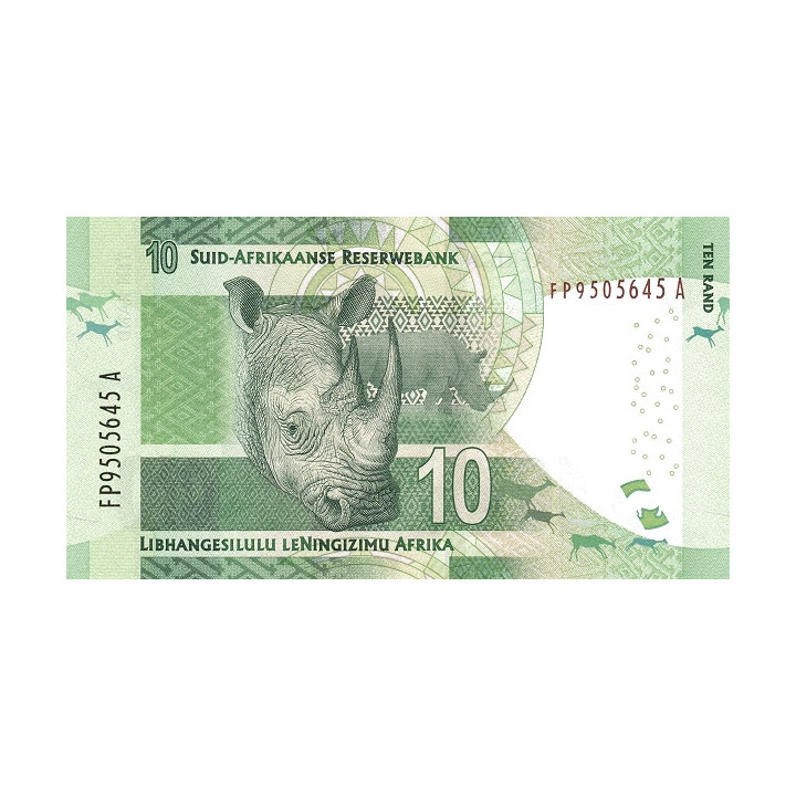 Sydafrika 10 Rand ND 2015 P-138b