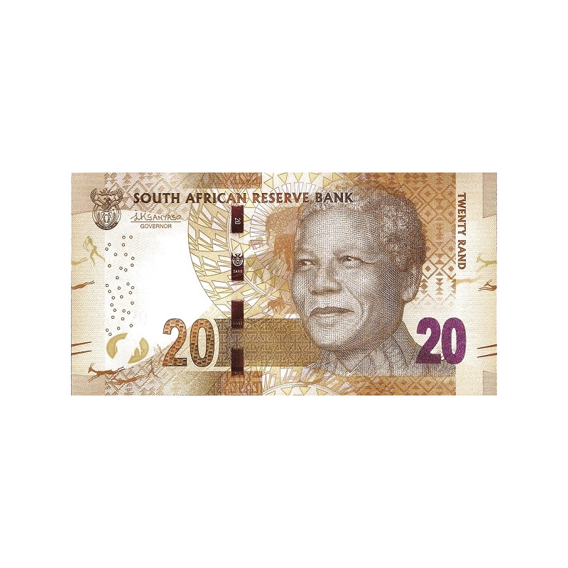 Sydafrika 20 Rand ND 2015 P-139b