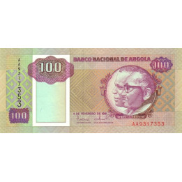 Angola 100 Kwanzas 1991 P-126