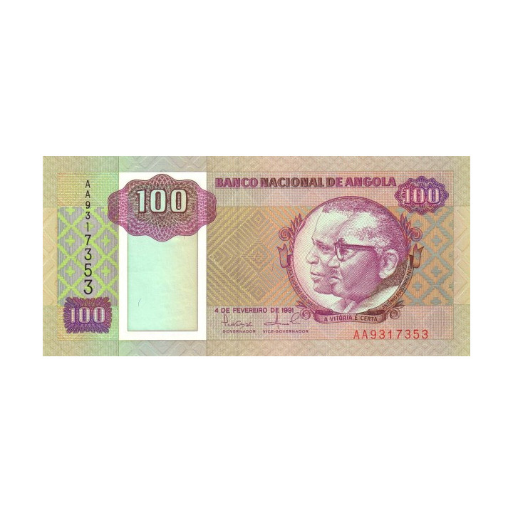 Angola 100 Kwanzas 1991 P-126