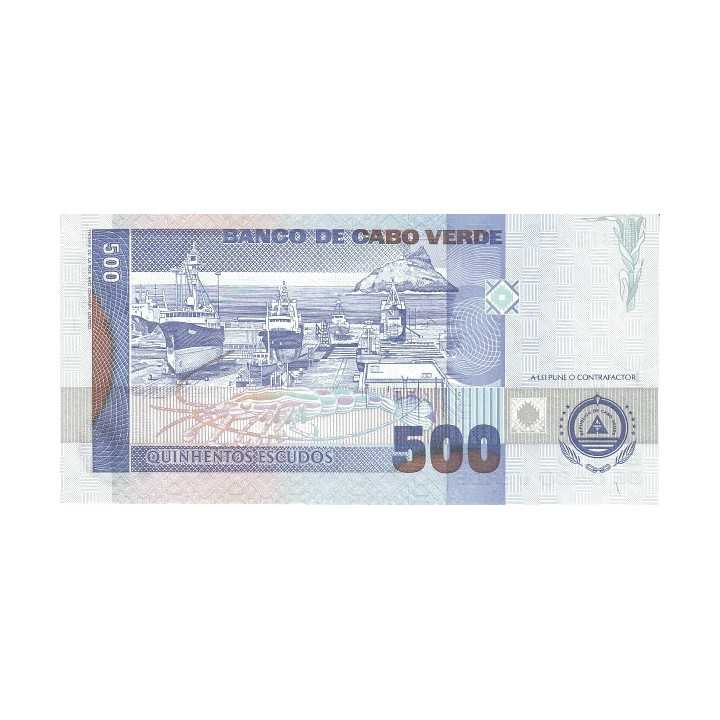 Kap Verde 500 Escudos 2002 P-64b