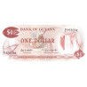 Guyana 1 Dollar P-21f ND 1966-1992