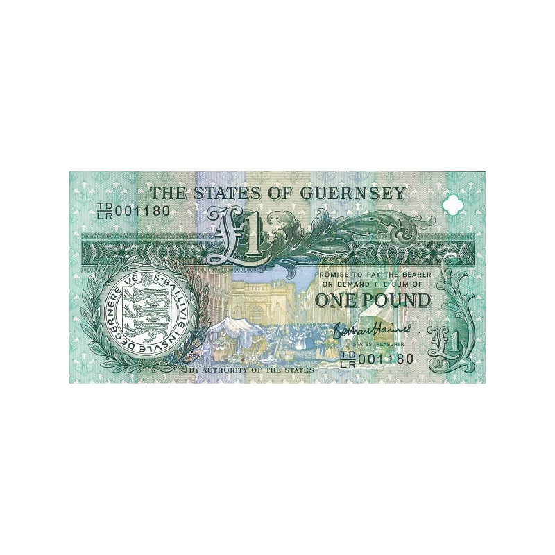 Guernsey 1 Pound 2013 P-62