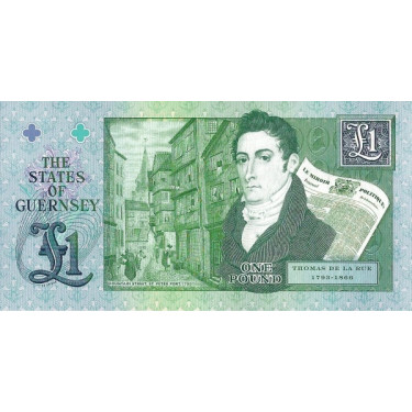 Guernsey 1 Pound 2013 P-62