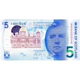 Skottland 5 Pounds 2016 P-130