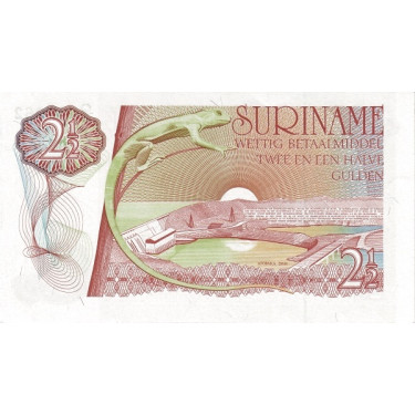 Surinam 2 1/2 Gulden 1985 P-119