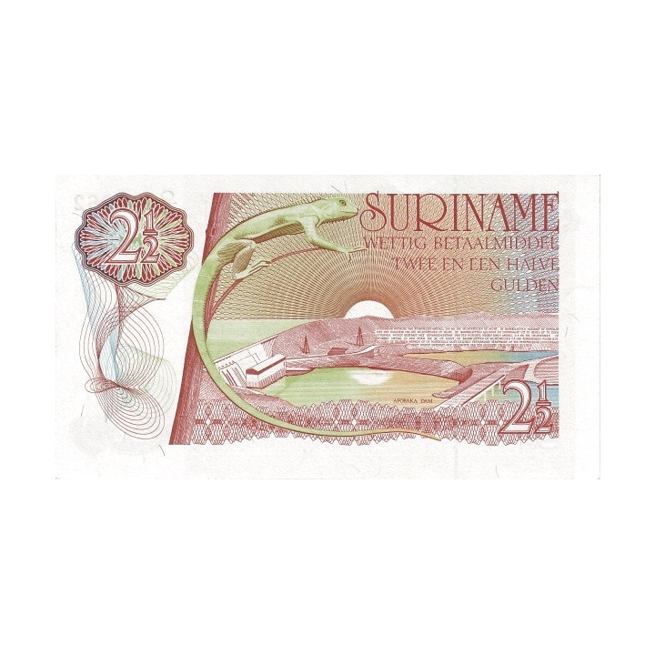 Surinam 2 1/2 Gulden 1985 P-119