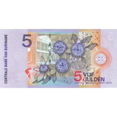 Suriname 5 Gulden 2000 P-146