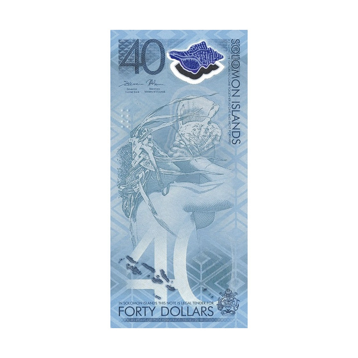 Solomon Islands 40 Dollars P-37