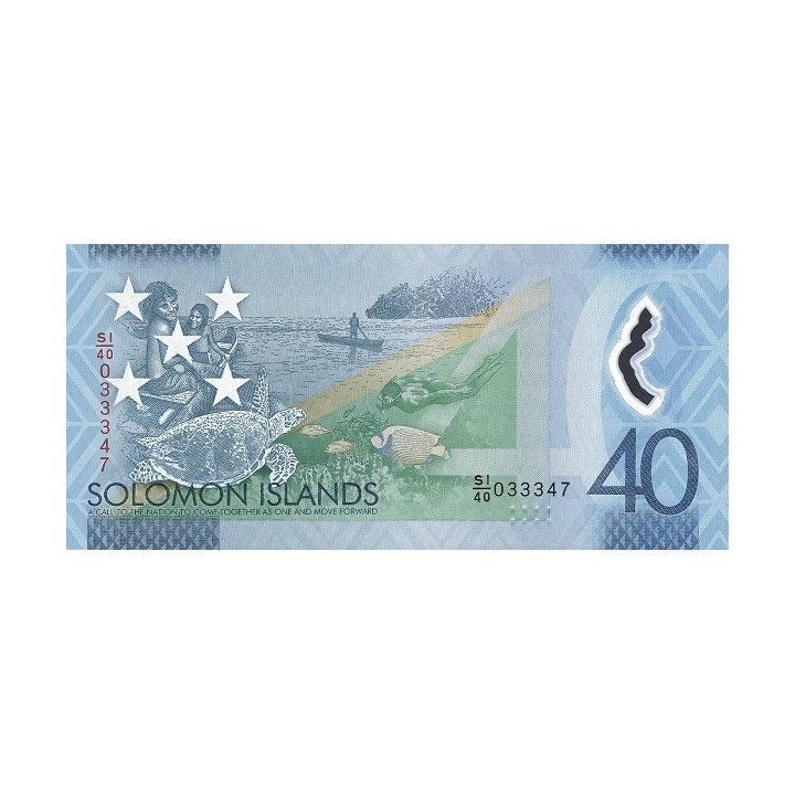 Solomon Islands 40 Dollars P-37