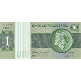Brasilien 1 Cruzeiro ND P-191Ac