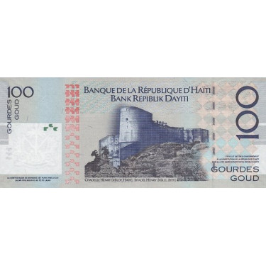 Haiti 100 Gourdes 2014 P-275e