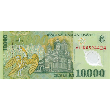 Rumänien 10000 Lei 2000 (2001) P-112b