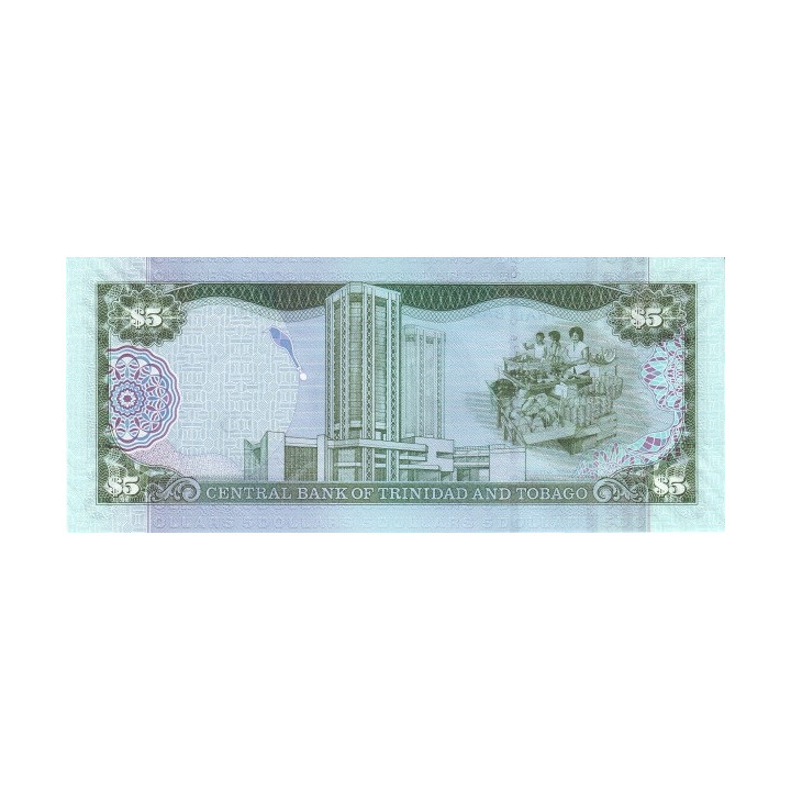 Trinidad and Tobago 5 Dollars 2006 P-47a