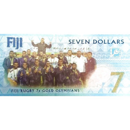 Fiji 7 Dollars 2016 P-120