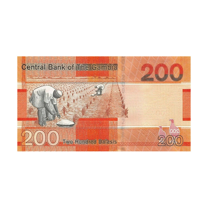 Gambia 200 Dalasis 2019 P-new