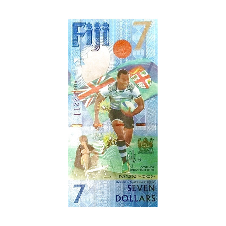 Fiji 7 Dollars 2016 P-120