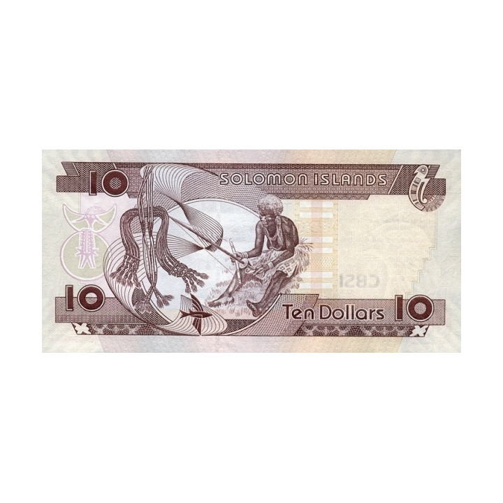 Salomonöarna 10 Dollars ND 2009 P-27b
