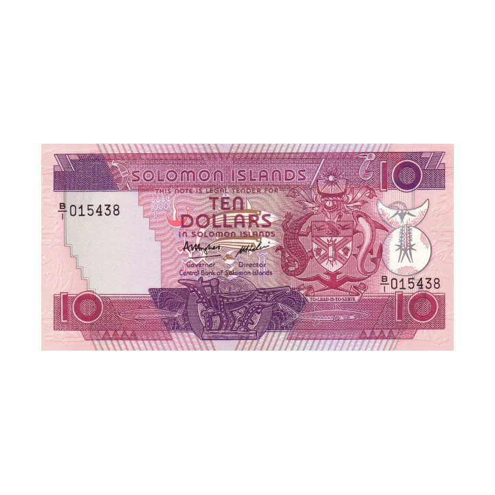 Salomonöarna 10 Dollars 1986 P-15