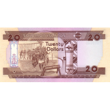 Solomon Islands 20 Dollars 1986 P-16