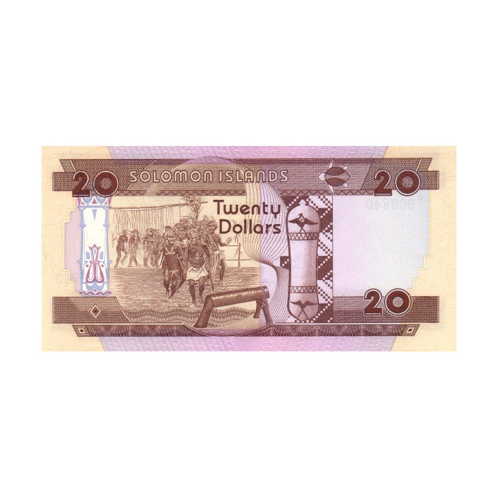 Solomon Islands 20 Dollars 1986 P-16