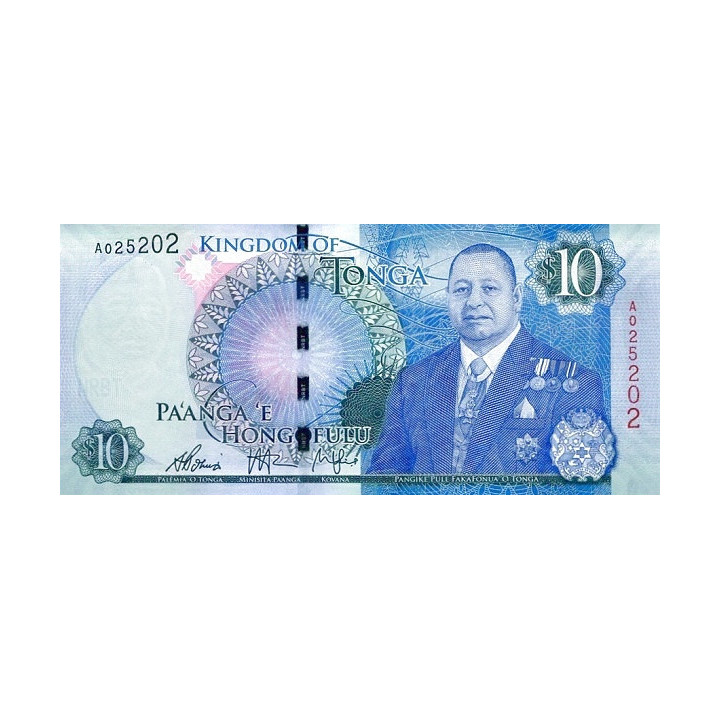 Tonga 10 Paanga 2015 P-46