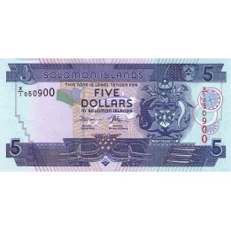 Solomon Islands 5 Dollars 2018 P-26d