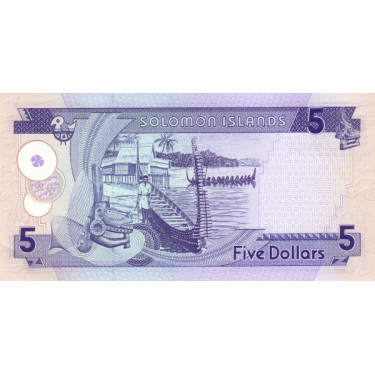 Solomon Islands 5 Dollars 1997 P-19