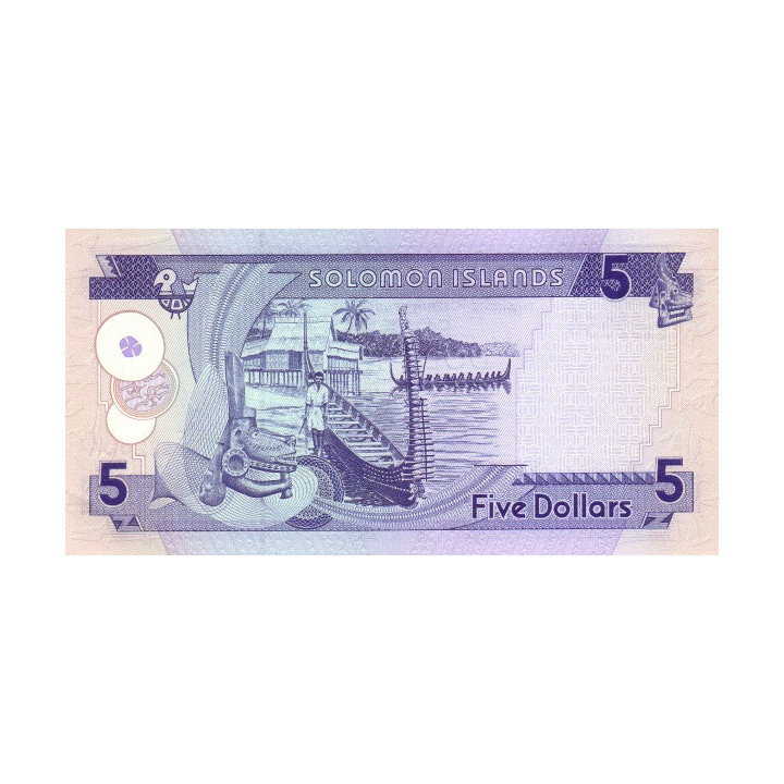Solomon Islands 5 Dollars 1997 P-19