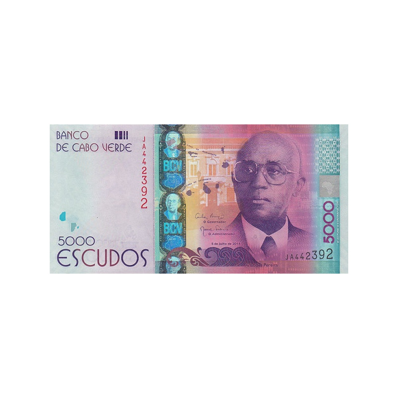 Cape Verde 5000 Escudos 2014 P-75