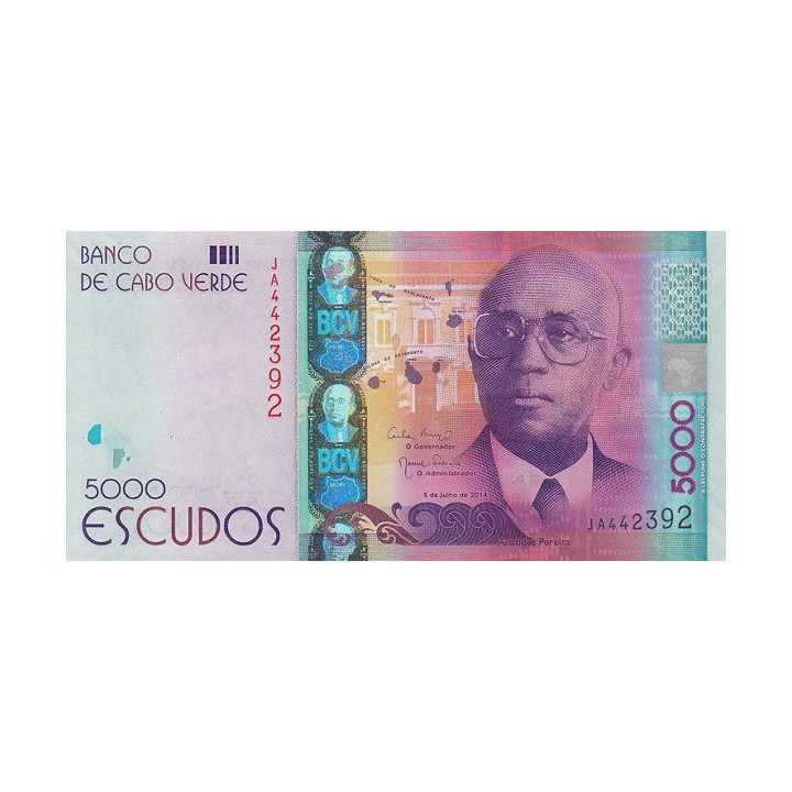 Cape Verde 5000 Escudos 2014 P-75