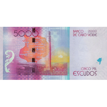 Cape Verde 5000 Escudos 2014 P-75