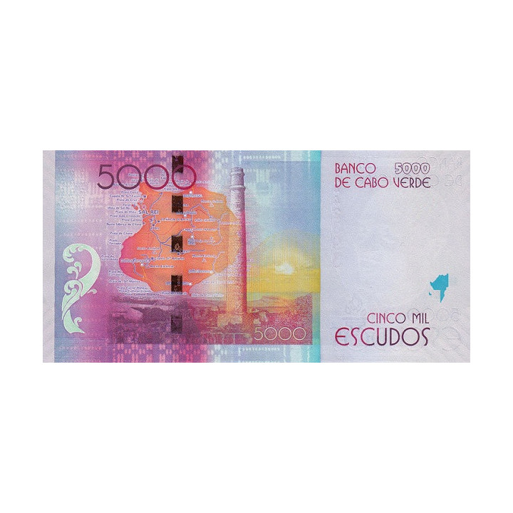 Cape Verde 5000 Escudos 2014 P-75