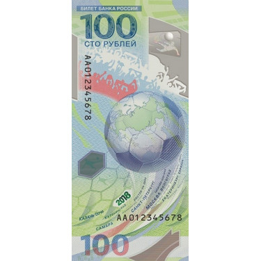 Ryssland 100 Rubel 2018 P-280