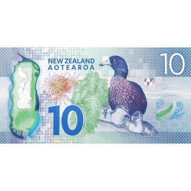New Zealand 10 Dollars 2015 P-192