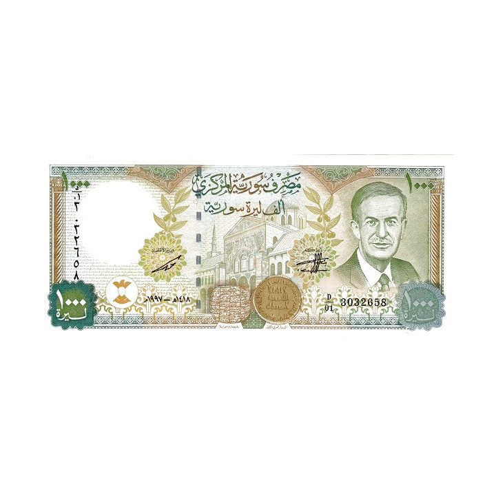 Syrien 1000 Pounds 1997 (2012) P-111b