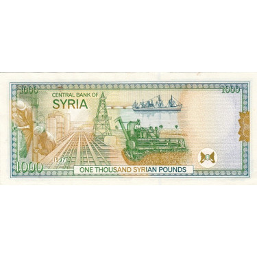 Syrien 1000 Pounds 1997 (2012) P-111b
