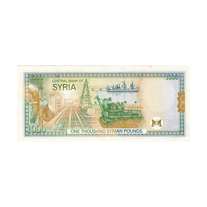 Syrien 1000 Pounds 1997 (2012) P-111b